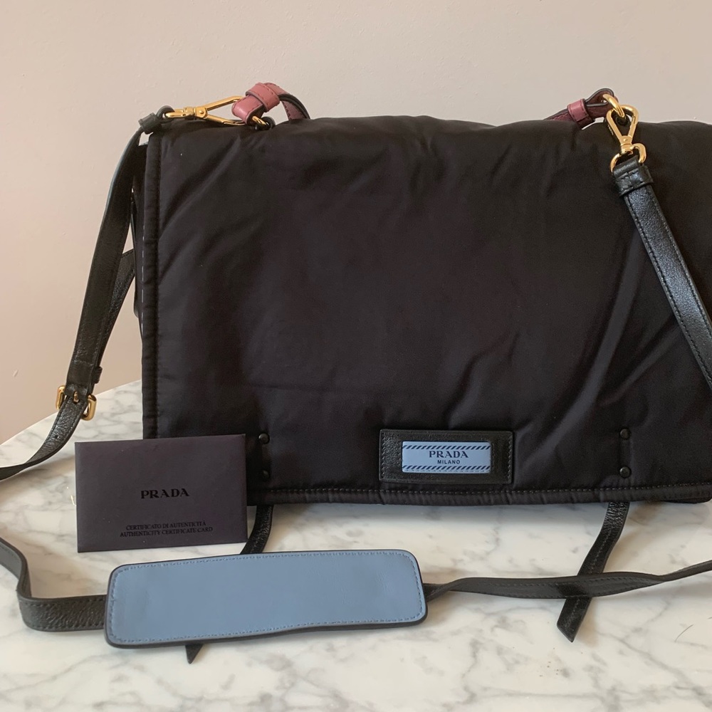 Prada Etiquette Flap Bag Tessuto bag - Picture 3 of 10